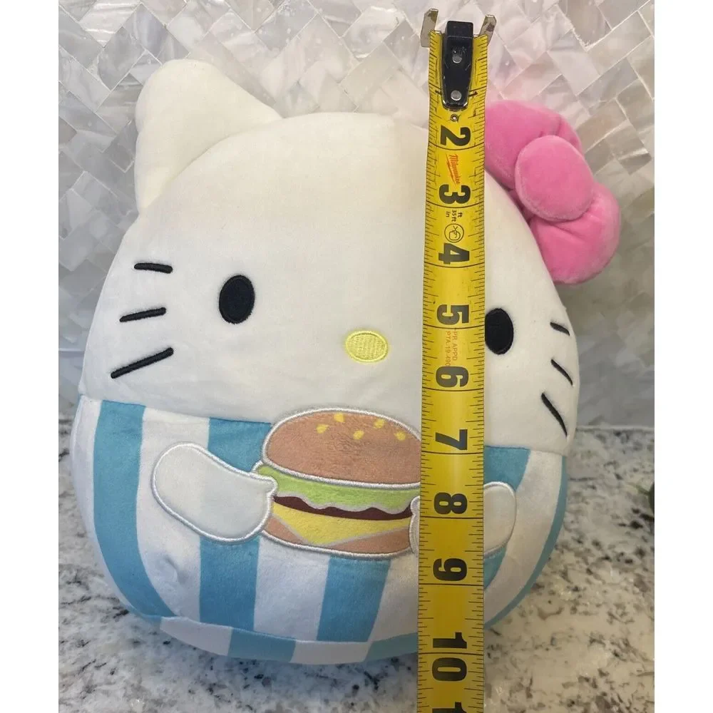 Squishmallow Hello Kitty Burger Stuffed Plush Toy by Jazwares‎